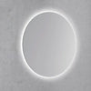 Aura Round frameless LED bathroom mirror. Backlit LED mirror. Touchless switch. Secret Bath