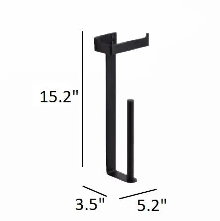 Slim toilet paper holder with spare. Toilet roll holder. Colored bath accessories. MT