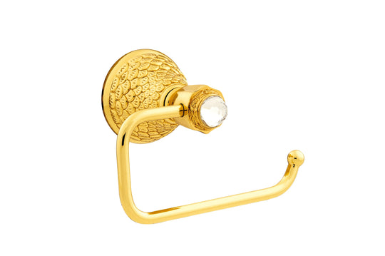 Dragon Swarovski® gold toilet paper holder, toilet roll holder, luxury bath accessories Secret Bath