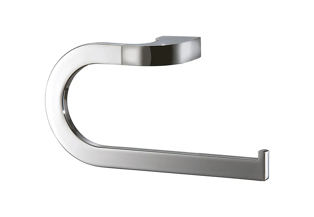 Chloe Polished chrome small towel ring. Hand towel holder. MT