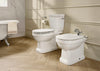 Carmen by Roca Vintage Floor mounted Toilet, Traditional toilets.