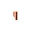 Tomo modern design brushed bronze towel hook. Robe hook secretbathstore