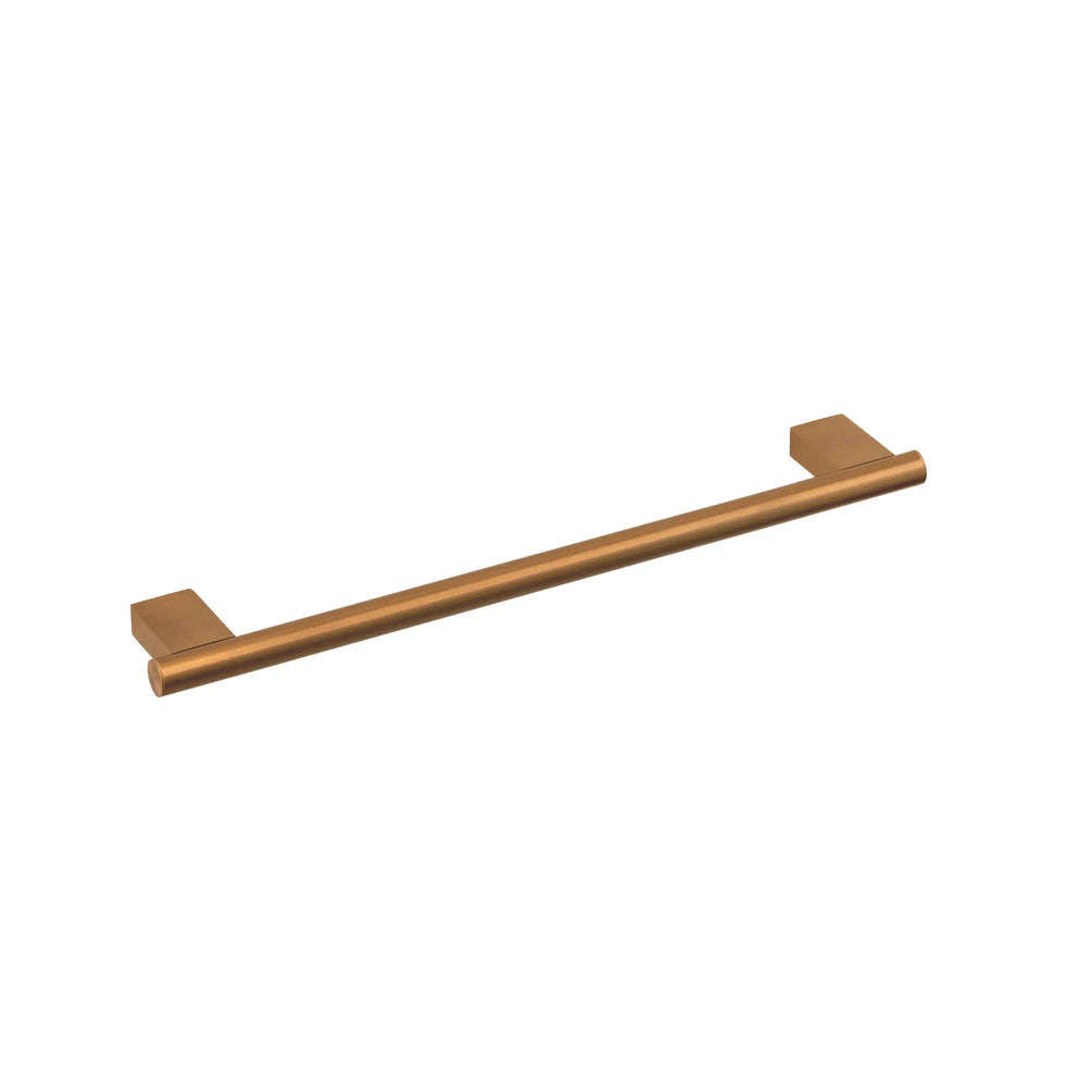 Tomo modern design brushed bronze towel bar holder. secretbathstore