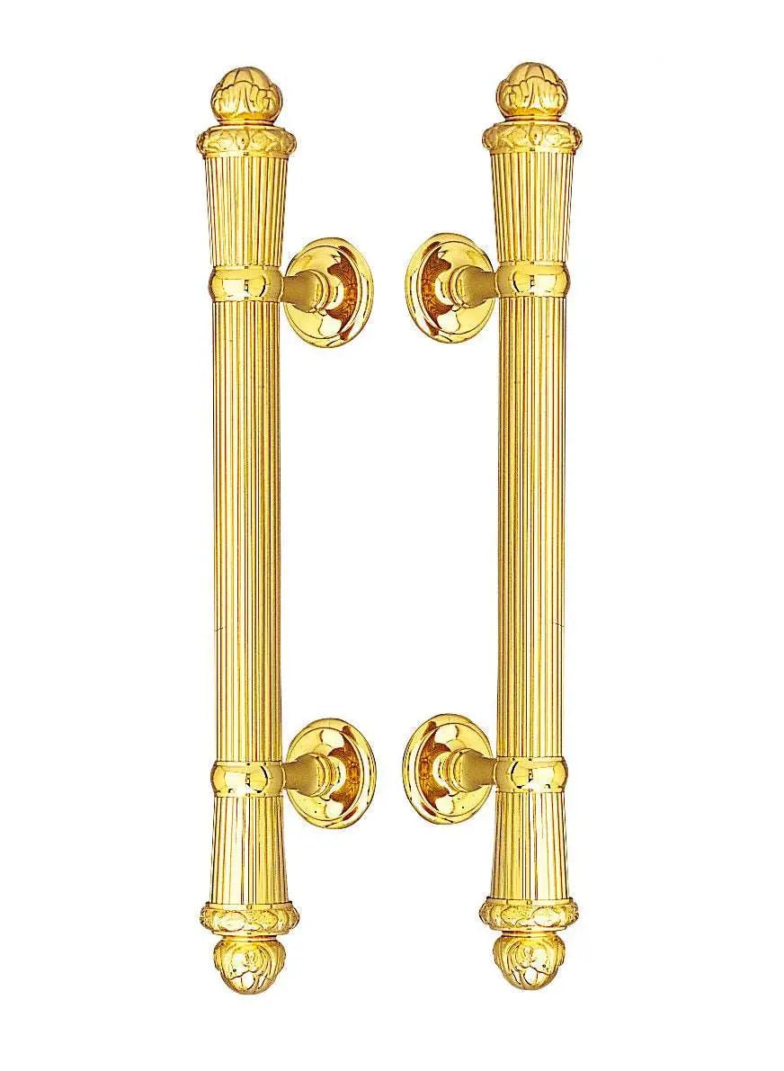 Giulia Door pull handle set 13.3". Luxury shower door handles set.