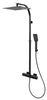 Cubic thermostatic shower column. Shower system set MZ