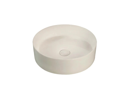 Crude porcelain round bathroom sink
