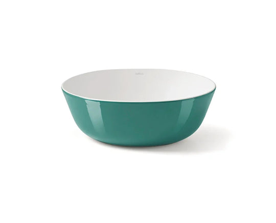 Green bowl modern sink