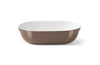 Brown Oval vessel sink
