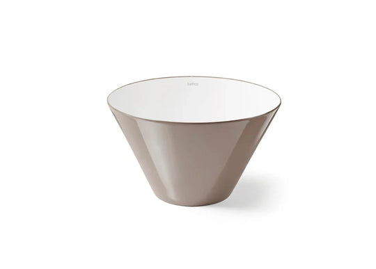 Moka finish bathroom sink