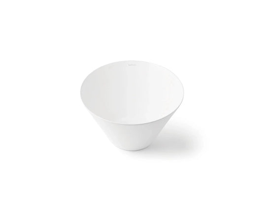 Matte white aboe counter sink