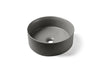 Plumb Gray round bathroom sink
