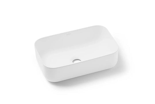 Modern Rectangular Porcelain Vessel Sink | Multi-Color Bathroom Basin