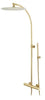 MZ brushed gold thermostatic shower column MZ