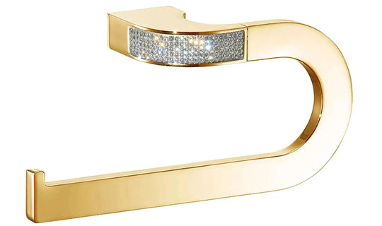 Cecilia towel ring holder with Swarovski crystals Secret Bath