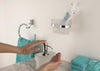 Bilbao chrome toilet paper holder with cover. Toilet roll holder. Toilet tissue holder.