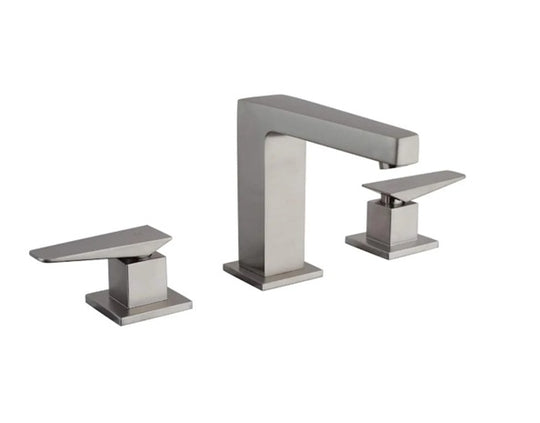Abruzzo widespread bathroom sink faucet. Modern Italian faucets.