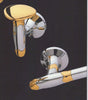 Filigrana towel hook. Robe hook. Chrome, Gold towel hook.