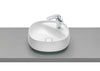 Roca Beyond Soft square vessel sink. Over counter sink