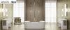 ARMANI/ Roca Baia Floorstanding thermostatic bath-shower mixer. Bathtub filler