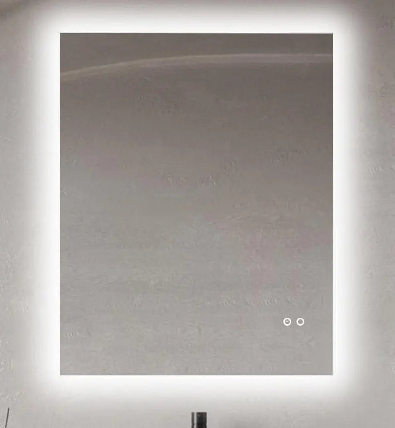 Dakota backlit LED mirror. Dimmable & defogger bathroom mirror Secret Bath