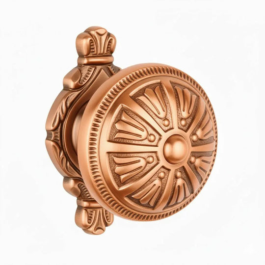 Balmoral Center door fixed knob 3.6 in . Classica collection.