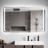 Contempo LED mirror from 32" to 60". Clock, Temperature and Touch sensor. Secret Bath