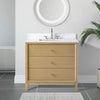 Carla bathroom cabinet. Contemporary fluted doors vanity secretbathstore