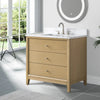Carla bathroom cabinet. Contemporary fluted doors vanity secretbathstore