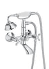 Carmen by Roca Chrome wall bathtub faucet. Vintage faucets. Traditional shower faucets