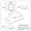 Modern vanity set|Colored bathroom sink set