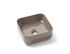 Modern Square Porcelain Vessel Sink | Multi-Color Bathroom Basin