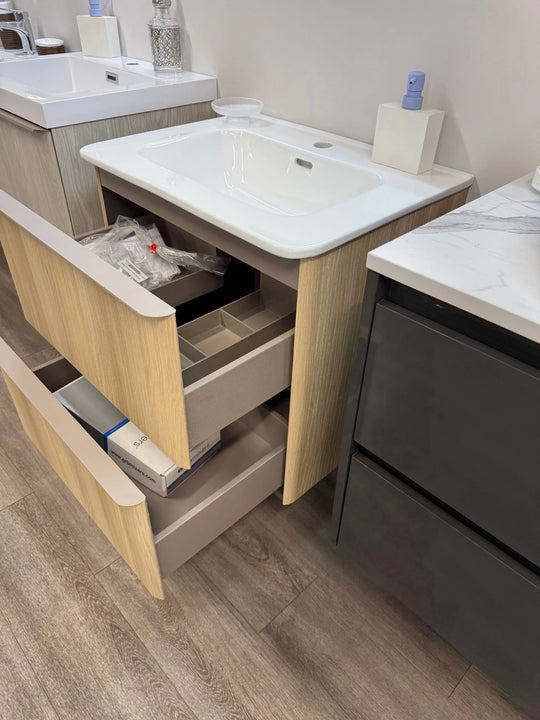 Eclipse modern bathroom vanity. Contemporary bathroom cabinet secretbathstore