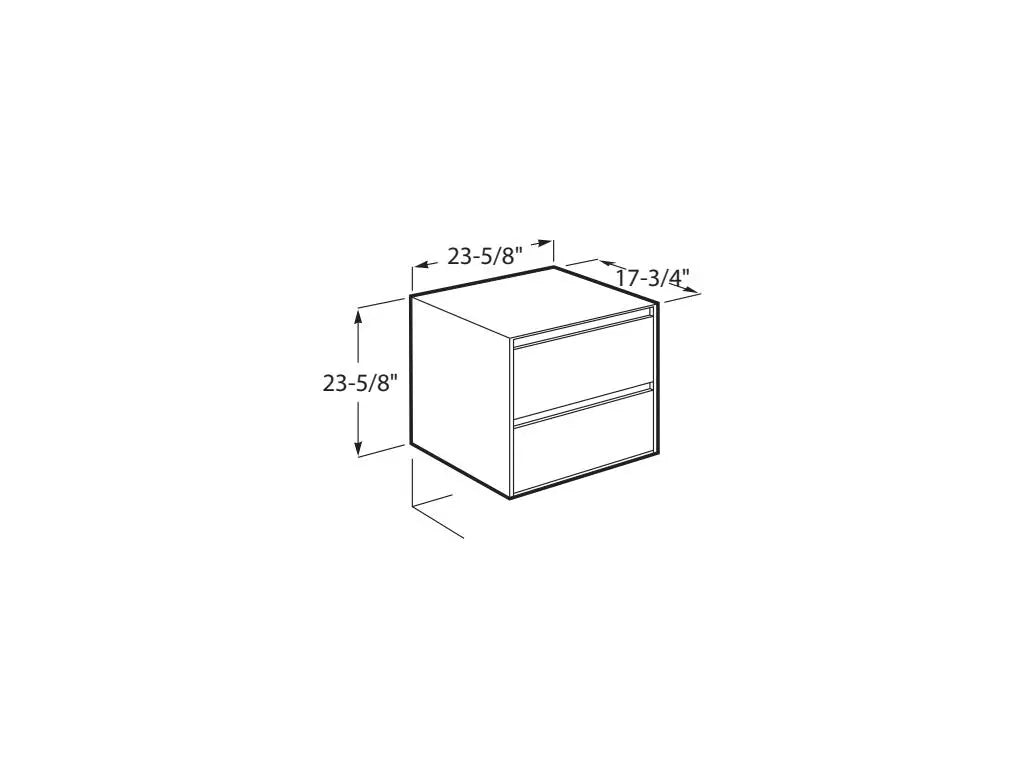 Cube small Bath Vanity with sink. 24 inches bathroom vanity. Roca Group