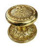 Dover Center door fixed knob 3 in . Classica collection. Brass door Knob Luxury door knobs.