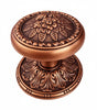 Dover Center door fixed knob 3 in . Classica collection. Brass door Knob Luxury door knobs.