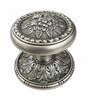 Dover Center door fixed knob 3 in . Classica collection. Brass door Knob Luxury door knobs.