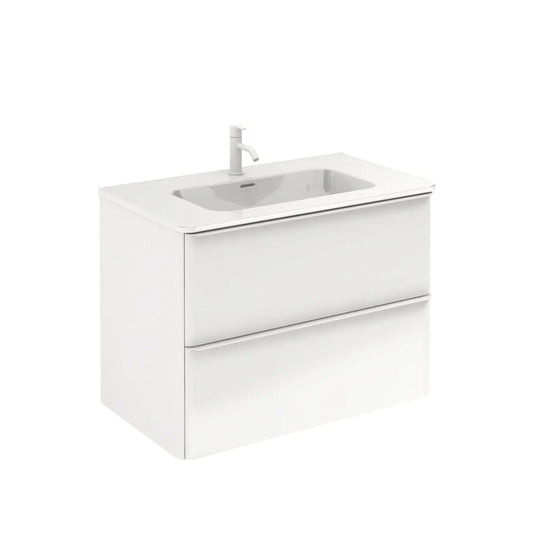 Eclipse modern bathroom vanity. Contemporary bathroom cabinet secretbathstore