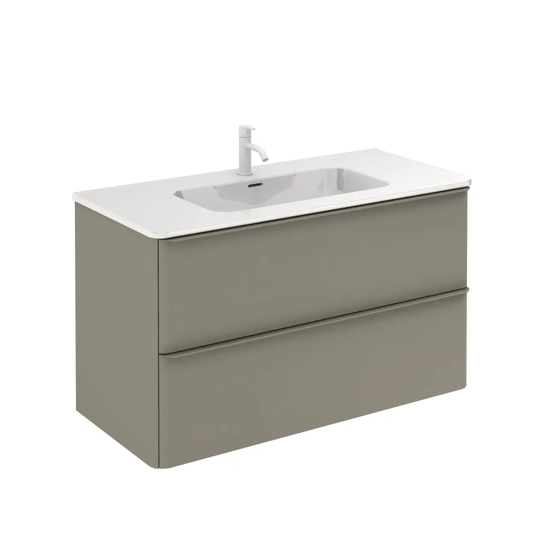 Eclipse modern bathroom vanity. Contemporary bathroom cabinet secretbathstore