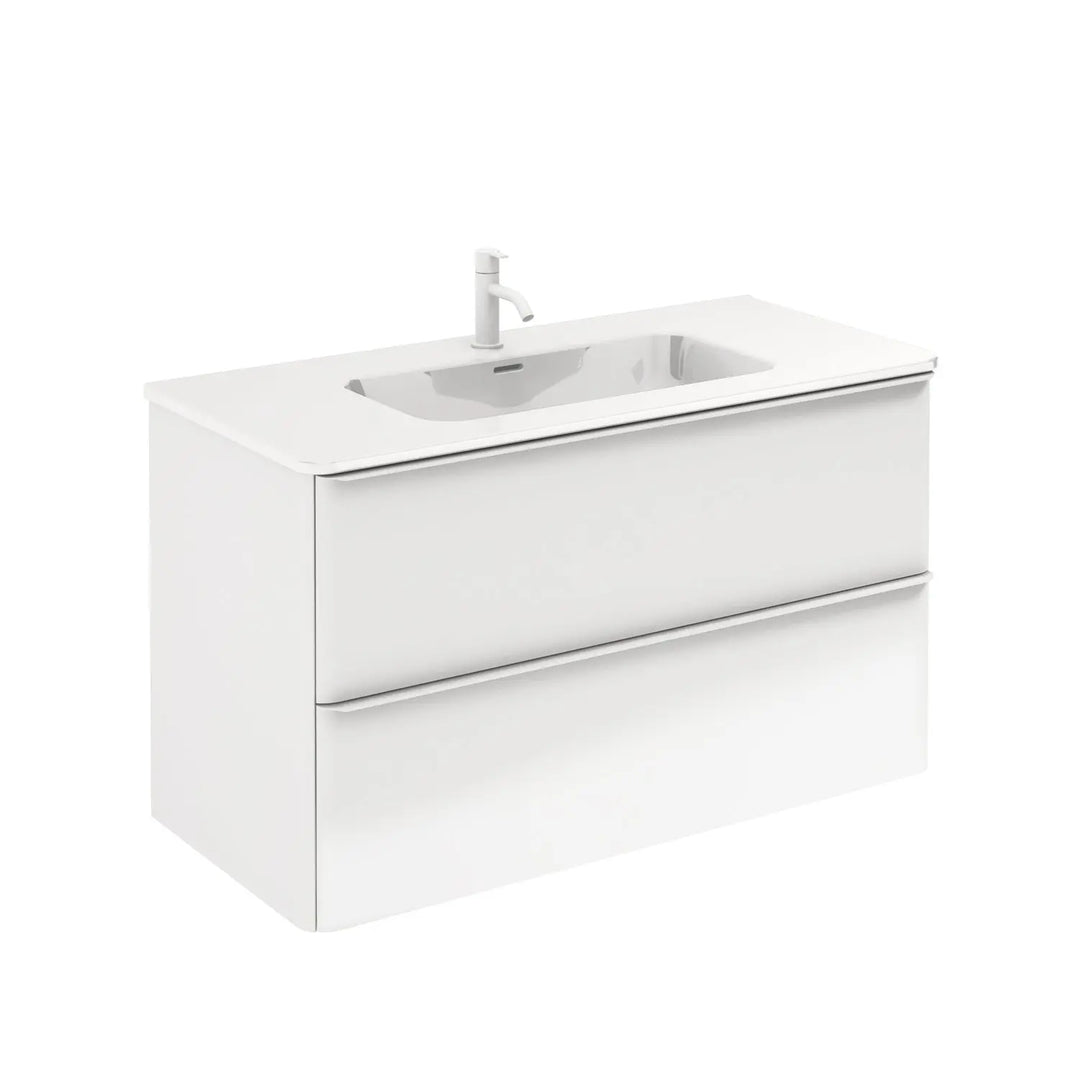 Eclipse modern bathroom vanity. Contemporary bathroom cabinet secretbathstore