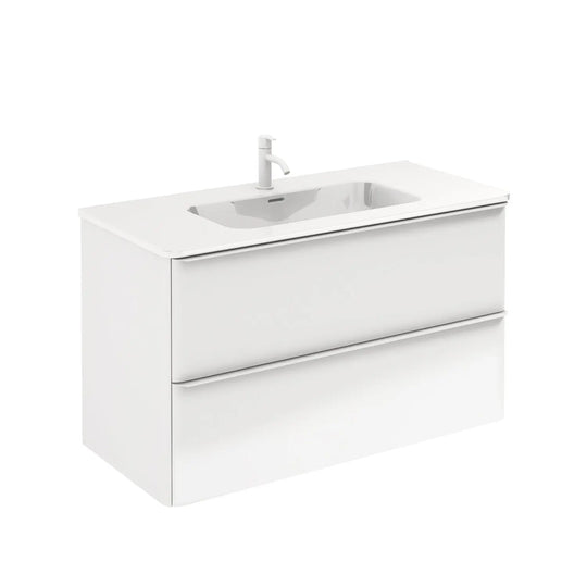 Eclipse modern bathroom vanity. Contemporary bathroom cabinet secretbathstore