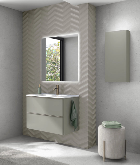 Eclipse modern bathroom vanity. Contemporary bathroom cabinet secretbathstore