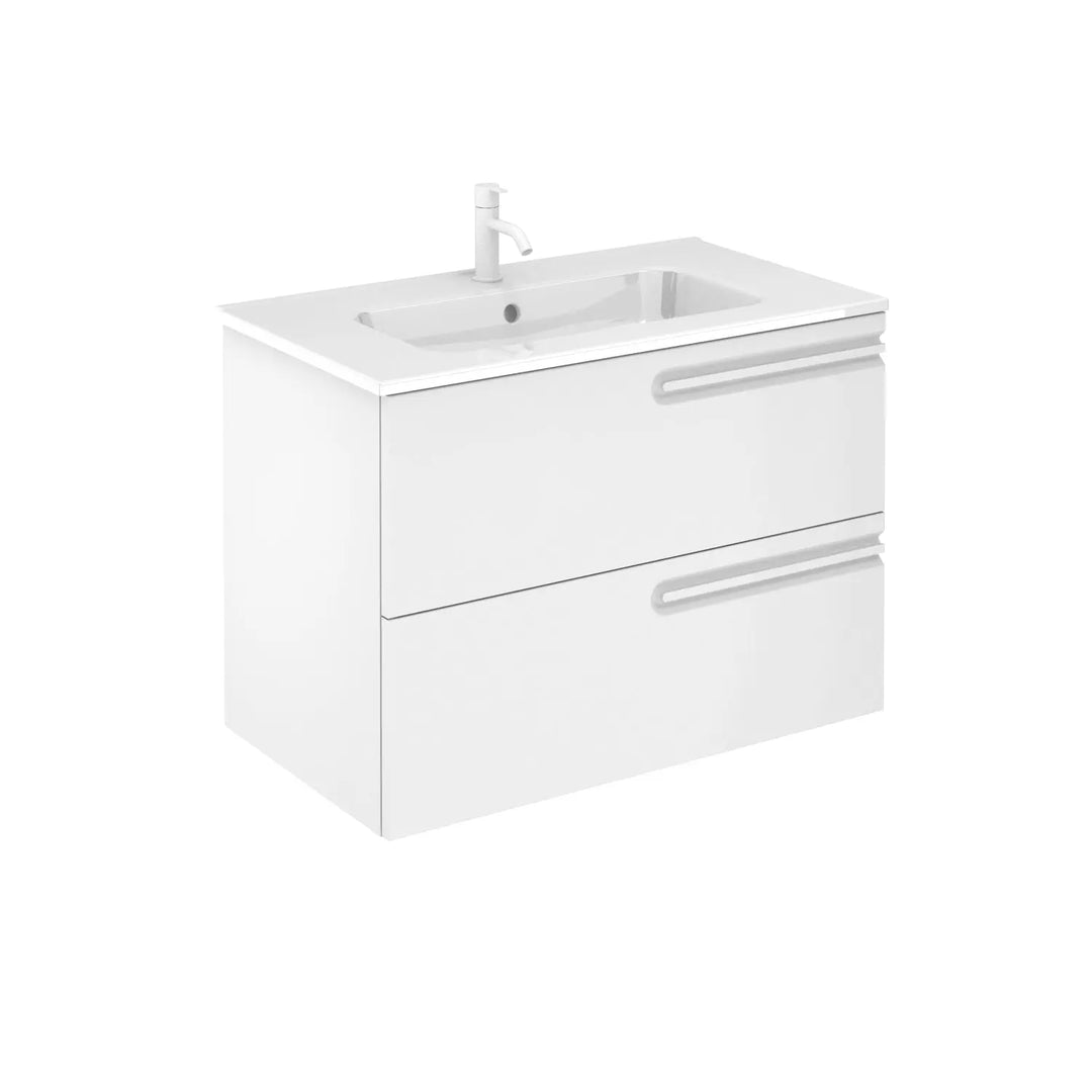 Lancy floating Bathroom Vanity with sink. 32 inches bathroom cabinet Roca Group