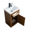 narrow bathroom vanity