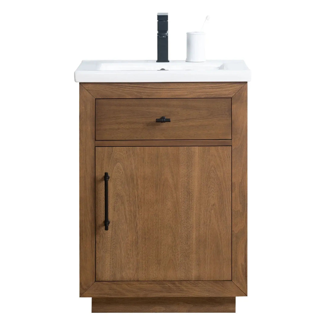 Elliott 24" free standing bathroom vanity. Small bathroom cabinet Secret Bath