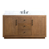 Elliott 60" free standing single sink bathroom vanity. Secret Bath