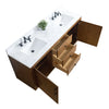 Elliott 72" free standing double sink bathroom vanity. Secret Bath