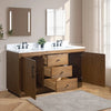 Elliott 72" free standing double sink bathroom vanity. Secret Bath