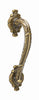 Empire door pull handle on rosettes 11 in. Classica collection.
