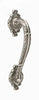 Empire door pull handle on rosettes 11 in. Classica collection.