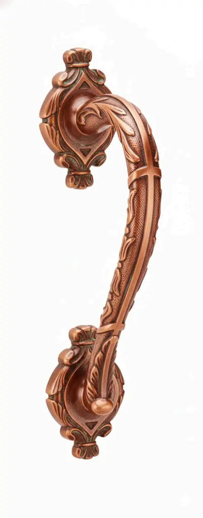 Empire door pull handle on rosettes 11 in. Classica collection.
